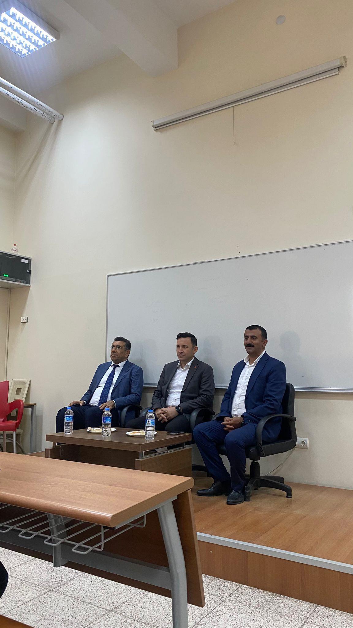 Dönemin İlk Dersi Pervari Kaymakamı Sayın Ahmet GÜLDEREN`den...